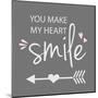 You Make My Heart Smile-Anna Quach-Mounted Art Print
