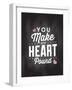 You Make My Heart-Kimberly Allen-Framed Art Print