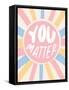 You Matter-Beth Cai-Framed Stretched Canvas