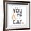 You Me and the Cat-Kimberly Glover-Framed Giclee Print