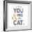 You Me and the Cat-Kimberly Glover-Framed Giclee Print