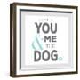 You Me and the Dog-Kimberly Glover-Framed Giclee Print