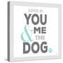 You Me and the Dog-Kimberly Glover-Stretched Canvas