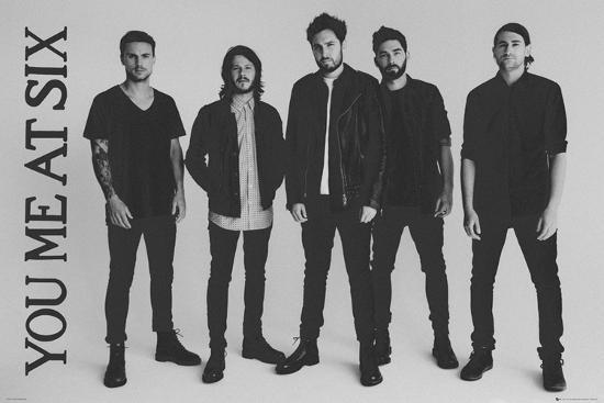 You Me At Six - Band-null-Lamina Framed Poster