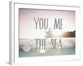 You Me + The Sea-Kindred Sol Collective-Framed Art Print