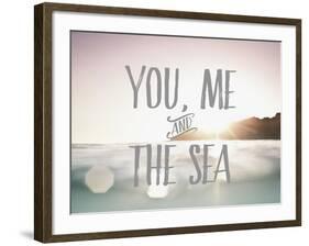 You Me + The Sea-Kindred Sol Collective-Framed Art Print