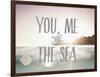 You Me + The Sea-Kindred Sol Collective-Framed Art Print