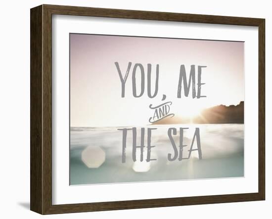 You Me + The Sea-Kindred Sol Collective-Framed Art Print