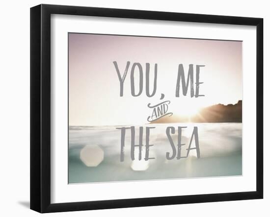 You Me + The Sea-Kindred Sol Collective-Framed Art Print