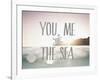 You Me + The Sea-Kindred Sol Collective-Framed Art Print