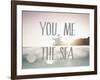 You Me + The Sea-Kindred Sol Collective-Framed Art Print