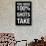 You Miss 100% of the Shots You Don't Take (Black) Motivational Plastic Sign-null-Framed Stretched Canvas displayed on a wall