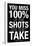 You Miss 100% of the Shots You Don't Take (Black)-null-Framed Poster