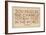 You must Be the Change You Wish to See in the World (Gandhi) - 1835, World Map-null-Framed Giclee Print