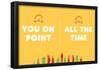 You On Point All The Time-null-Framed Poster