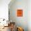 You Only Live Once Orange-NaxArt-Mounted Art Print displayed on a wall