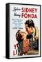 You Only Live Once, Sylvia Sidney, Henry Fonda, 1937-null-Framed Stretched Canvas