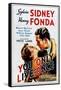 You Only Live Once, Sylvia Sidney, Henry Fonda, 1937-null-Framed Stretched Canvas