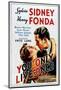 You Only Live Once, Sylvia Sidney, Henry Fonda, 1937-null-Mounted Photo
