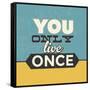 You Only Live Once-Lorand Okos-Framed Stretched Canvas
