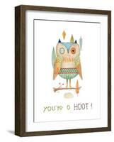 You're a Hoot!-Ling's Workshop-Framed Art Print