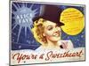 You're a Sweetheart - Lobby Card Reproduction-null-Mounted Photo