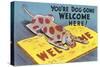 You're Dog-Gone Welcome-null-Stretched Canvas