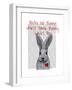 You're No Bunny-Fab Funky-Framed Art Print