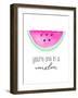 You're One in a Melon-Kat Papa-Framed Art Print