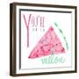 You're One in a Melon-Susan Bryant-Framed Art Print