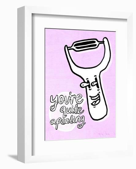 You're Quite Appeling - Tommy Human Cartoon Print-Tommy Human-Framed Art Print