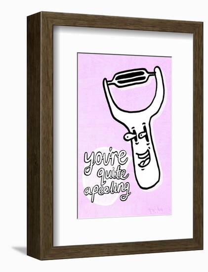 You're Quite Appeling - Tommy Human Cartoon Print-Tommy Human-Framed Giclee Print