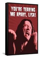 You're Tearing Me Apart Lisa!, The Room-null-Framed Stretched Canvas