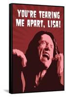 You're Tearing Me Apart Lisa!, The Room-null-Framed Stretched Canvas