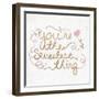 You're the Sweetest Thing Square-SD Graphics Studio-Framed Art Print