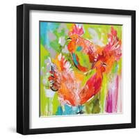 You Ruffle My Feathers-Amanda J^ Brooks-Framed Art Print