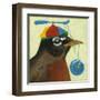 You Silly Bird - Chandler-Dlynn Roll-Framed Art Print