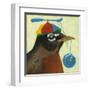 You Silly Bird - Chandler-Dlynn Roll-Framed Art Print