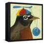 You Silly Bird - Chandler-Dlynn Roll-Framed Stretched Canvas