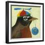 You Silly Bird - Chandler-Dlynn Roll-Framed Art Print