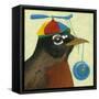 You Silly Bird - Chandler-Dlynn Roll-Framed Stretched Canvas