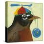 You Silly Bird - Chandler-Dlynn Roll-Stretched Canvas