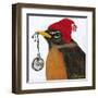 You Silly Bird - Grafton-Dlynn Roll-Framed Art Print