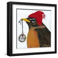 You Silly Bird - Grafton-Dlynn Roll-Framed Art Print