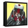 You Silly Bird - Mama-Dlynn Roll-Framed Stretched Canvas