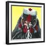 You Silly Bird - Mama-Dlynn Roll-Framed Art Print