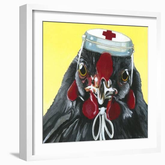 You Silly Bird - Mama-Dlynn Roll-Framed Art Print