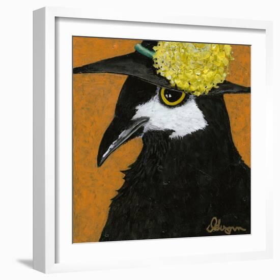 You Silly Bird - Marty-Dlynn Roll-Framed Art Print