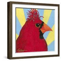 You Silly Bird - Mo-Dlynn Roll-Framed Art Print