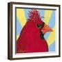 You Silly Bird - Mo-Dlynn Roll-Framed Art Print